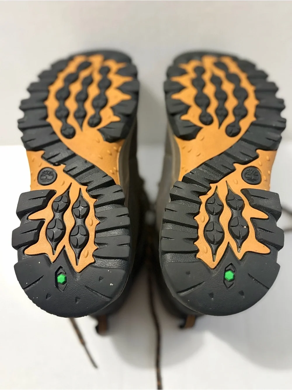 Timberland Kids Olive Green Lace-Up Hiking Boots